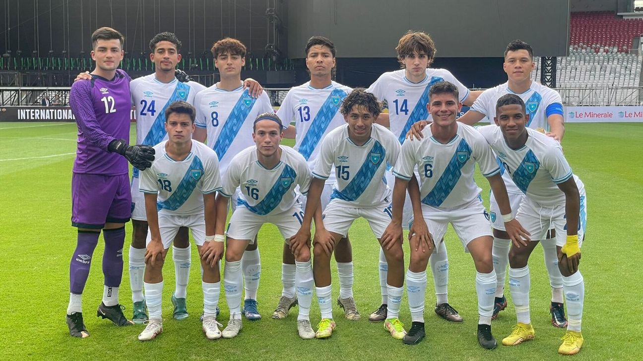 Guatemala debuta en el premundial sub 20